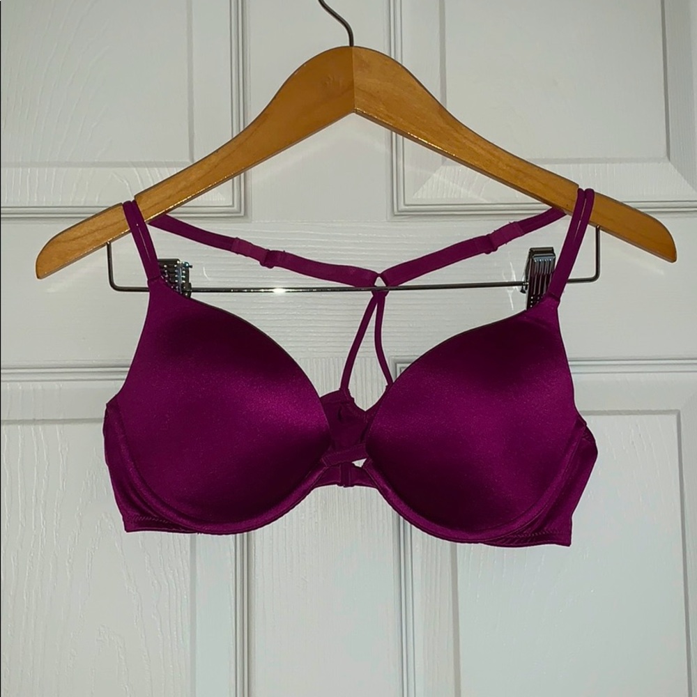 Purple Victoria’s Secret padded bra